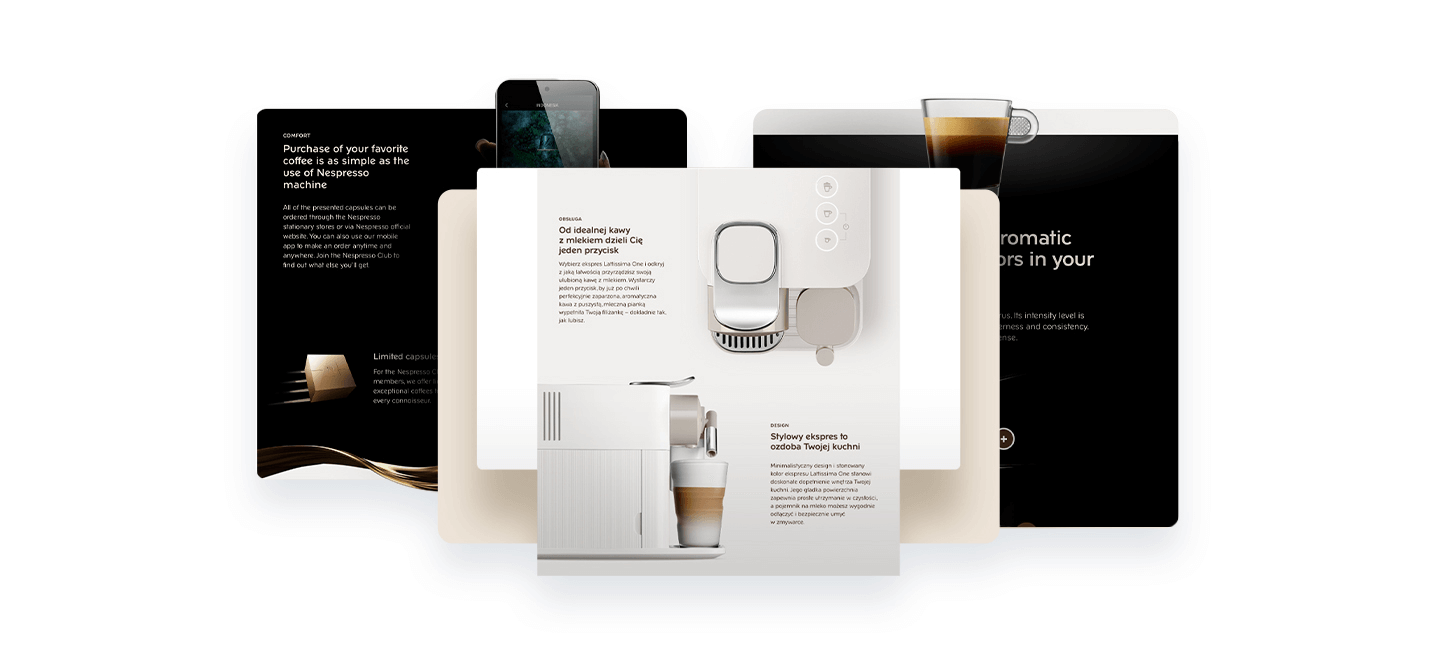 High quality educational and marketing content for coffee enthusiasts